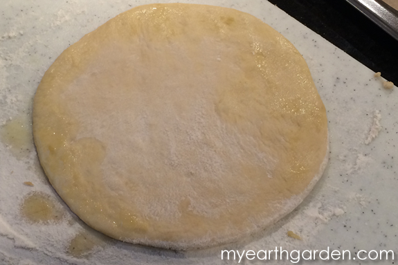 Calzone Dough Rolled
