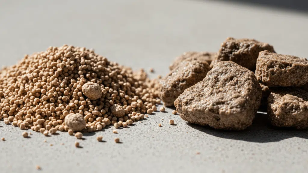 Caking Granular Fertilizers