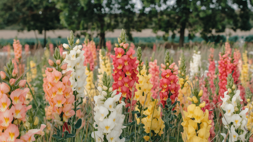 Snapdragons-flowers