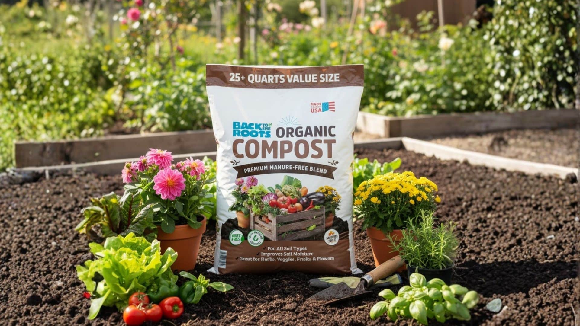 back to the roots organic compost