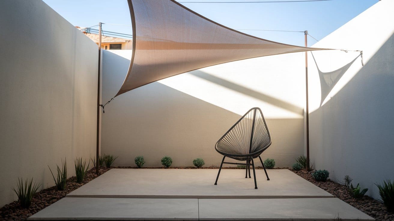 backyard shade sail