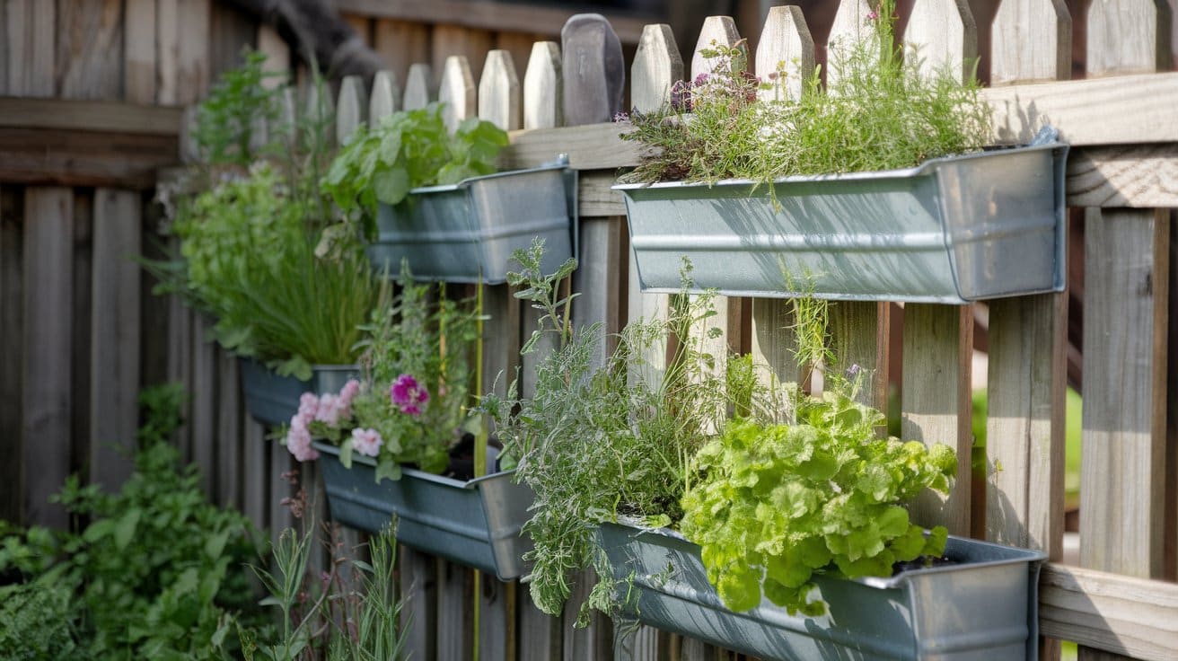 backyard verticle garden