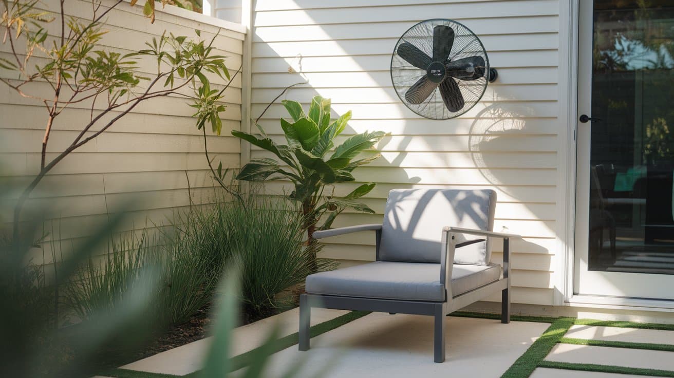 backyard wall fan