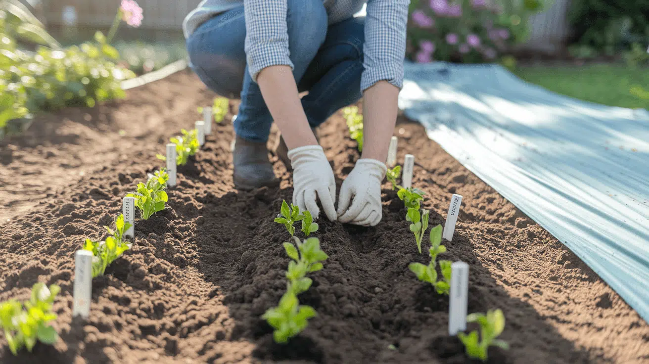 how deep to plant dahlia tubers
