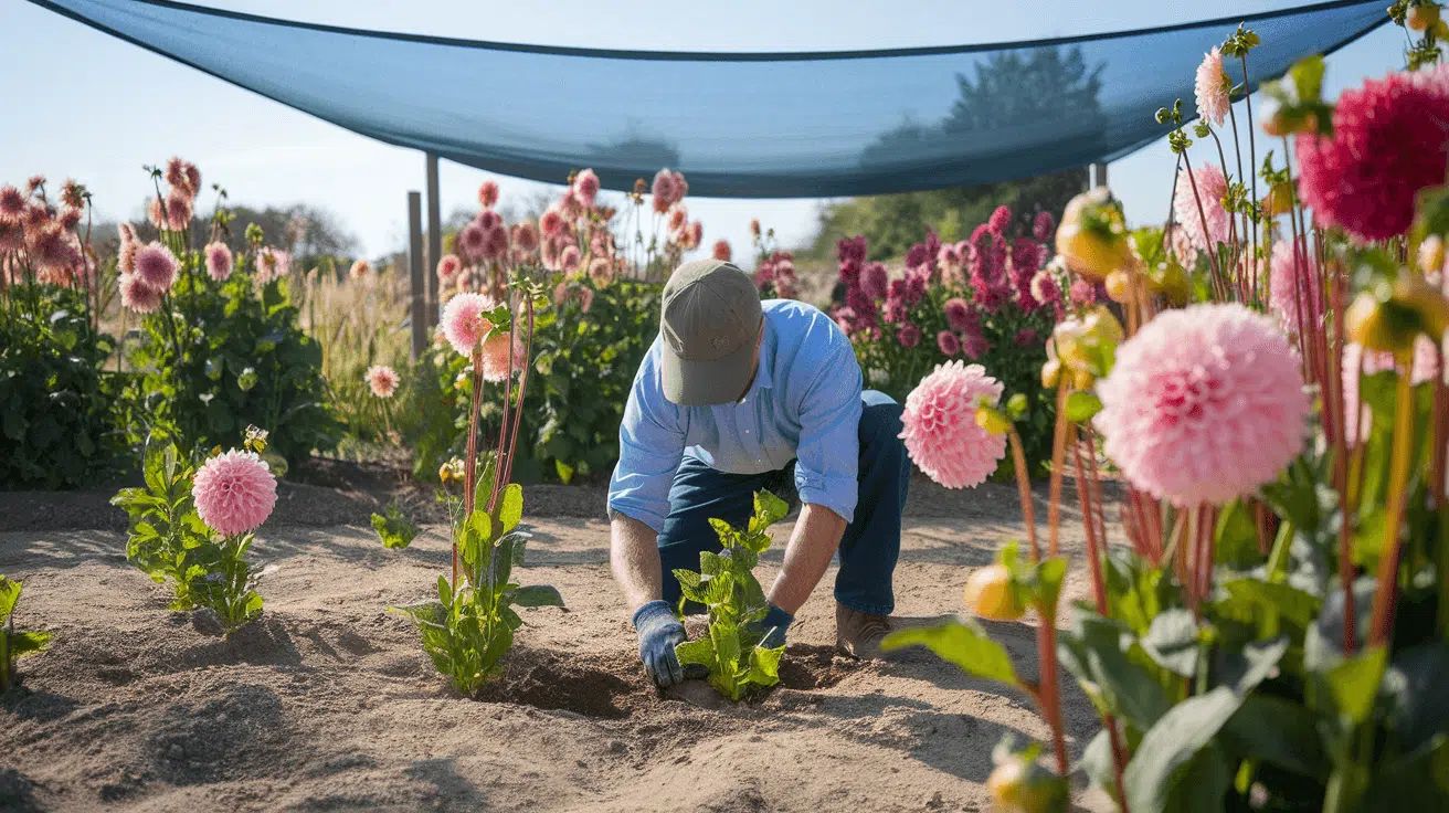 how to plant dahlia tubers