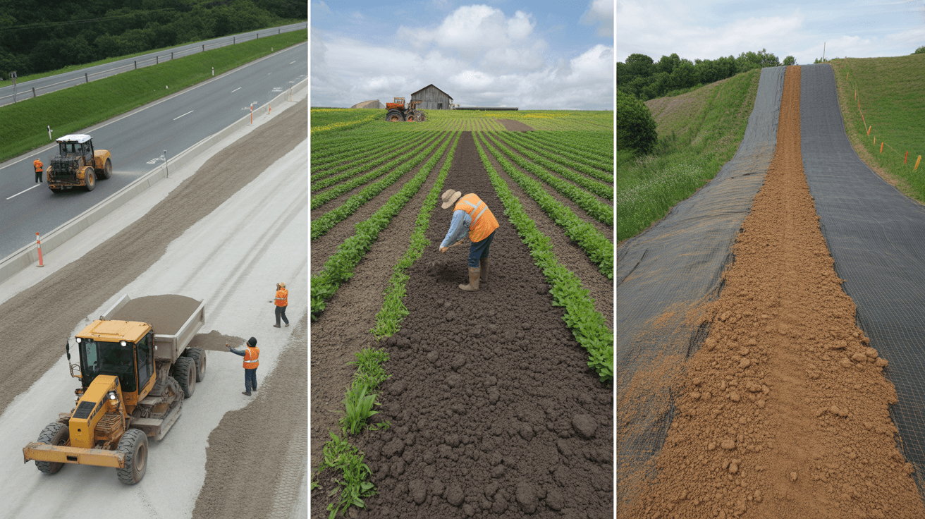 materials used for soil stabilization