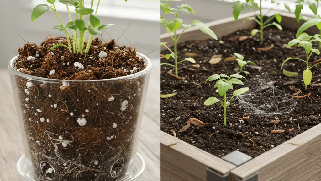 potting-vs-gardening-soil