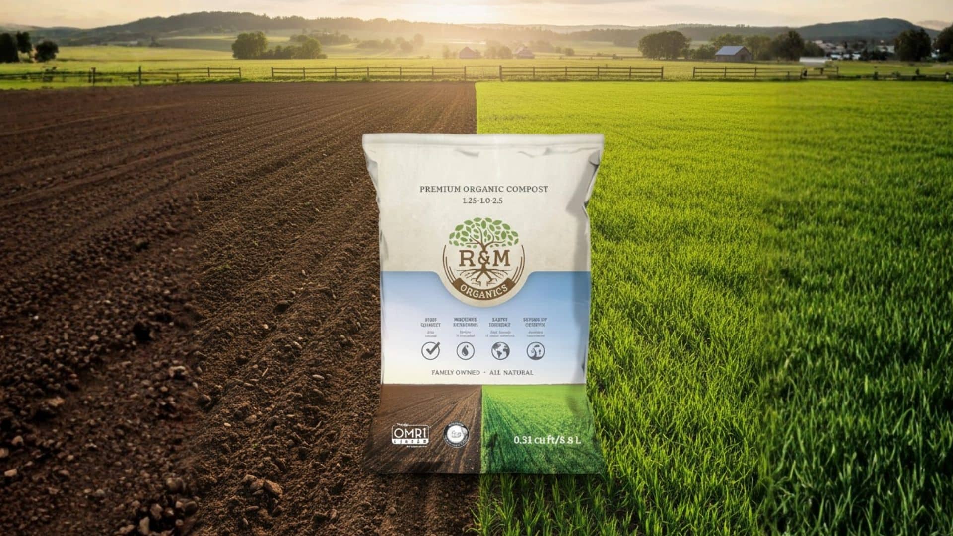 r & m premium organic compost
