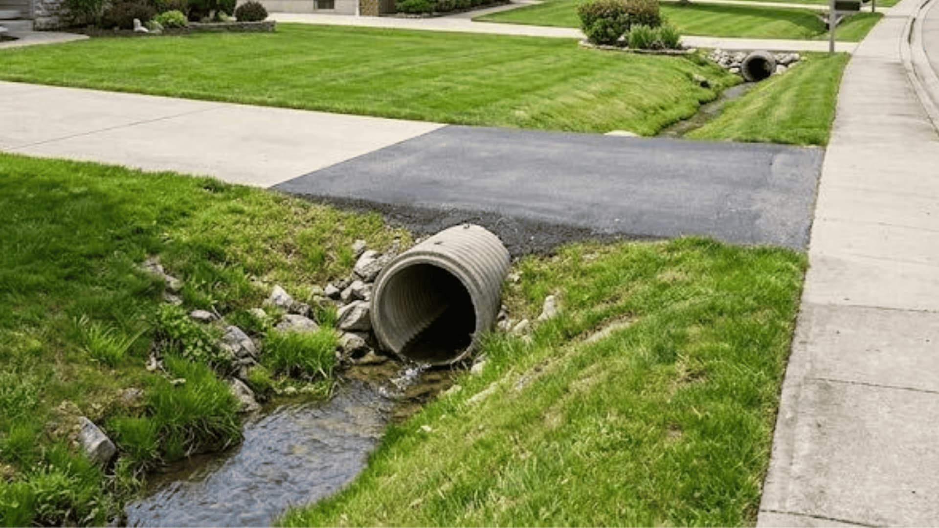 culvert-in-front-of-a-house-driveway
