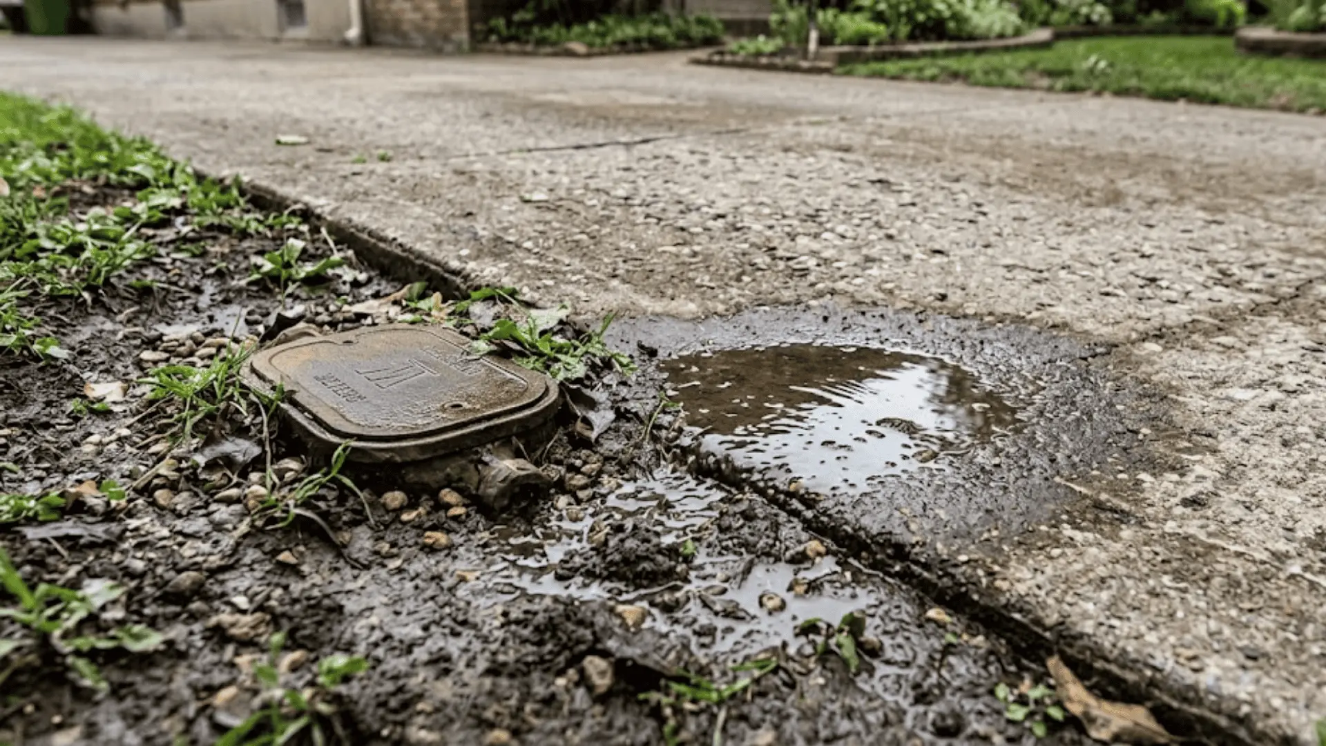 driveway-water-leak-puddle-soil-water-meter-detection