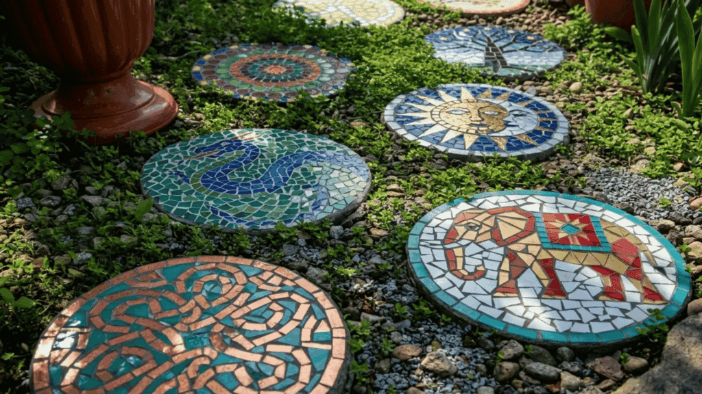 10 Easy DIY Stepping Stones Ideas You Can Try - My Earth Garden