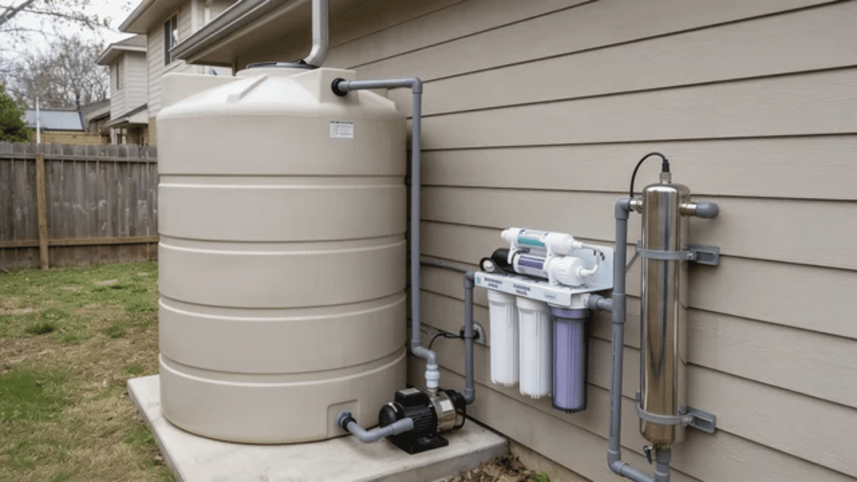 Setting Up a Rainwater Filtration System for Drinking Water