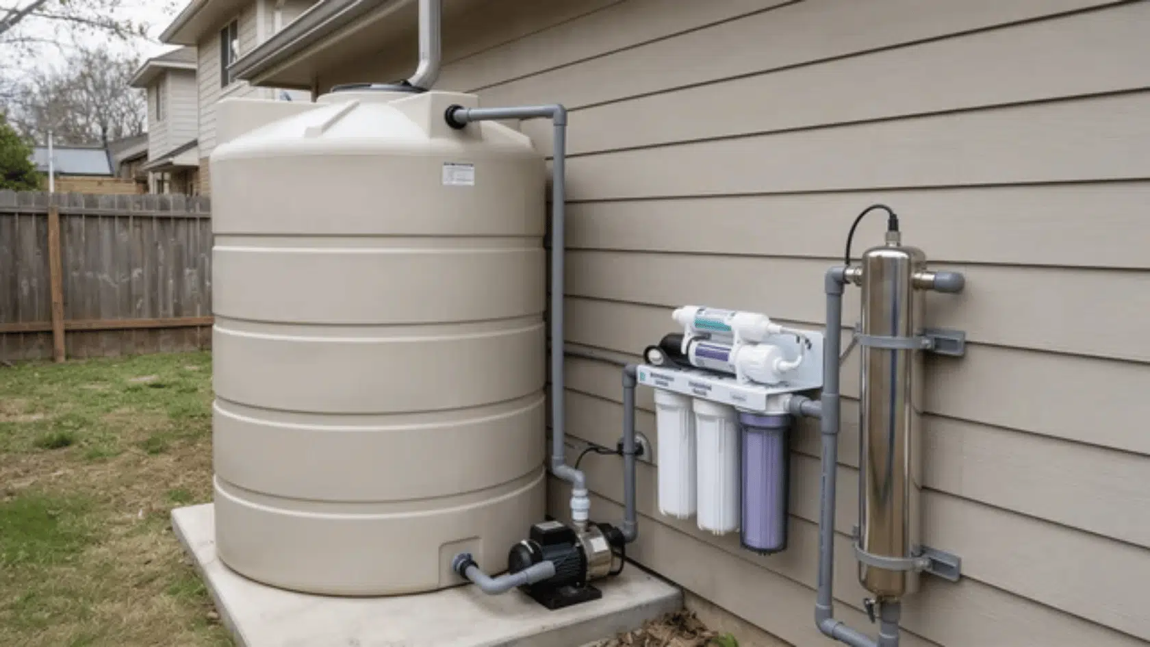 Setting Up a Rainwater Filtration System for Drinking Water