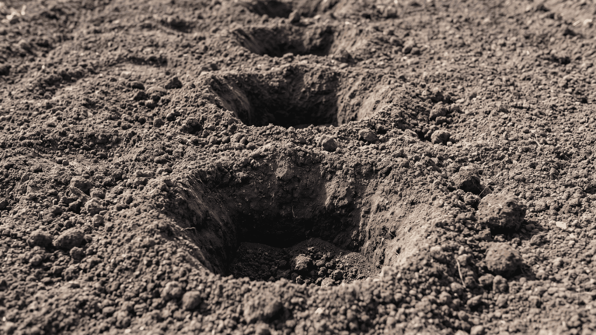Dig holes about 4 to 6 inches deep, depending on the corm size.